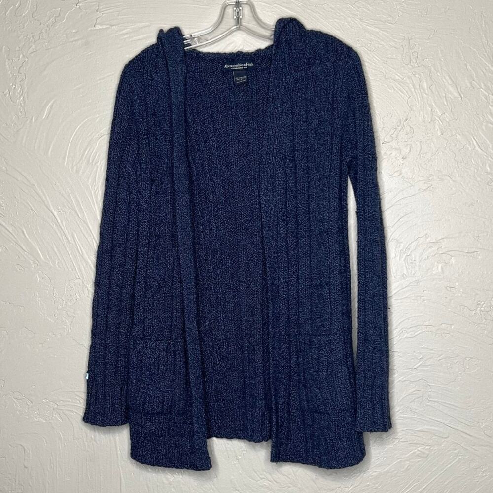 Abercrombie & Fitch Navy Cardigan - Size Small